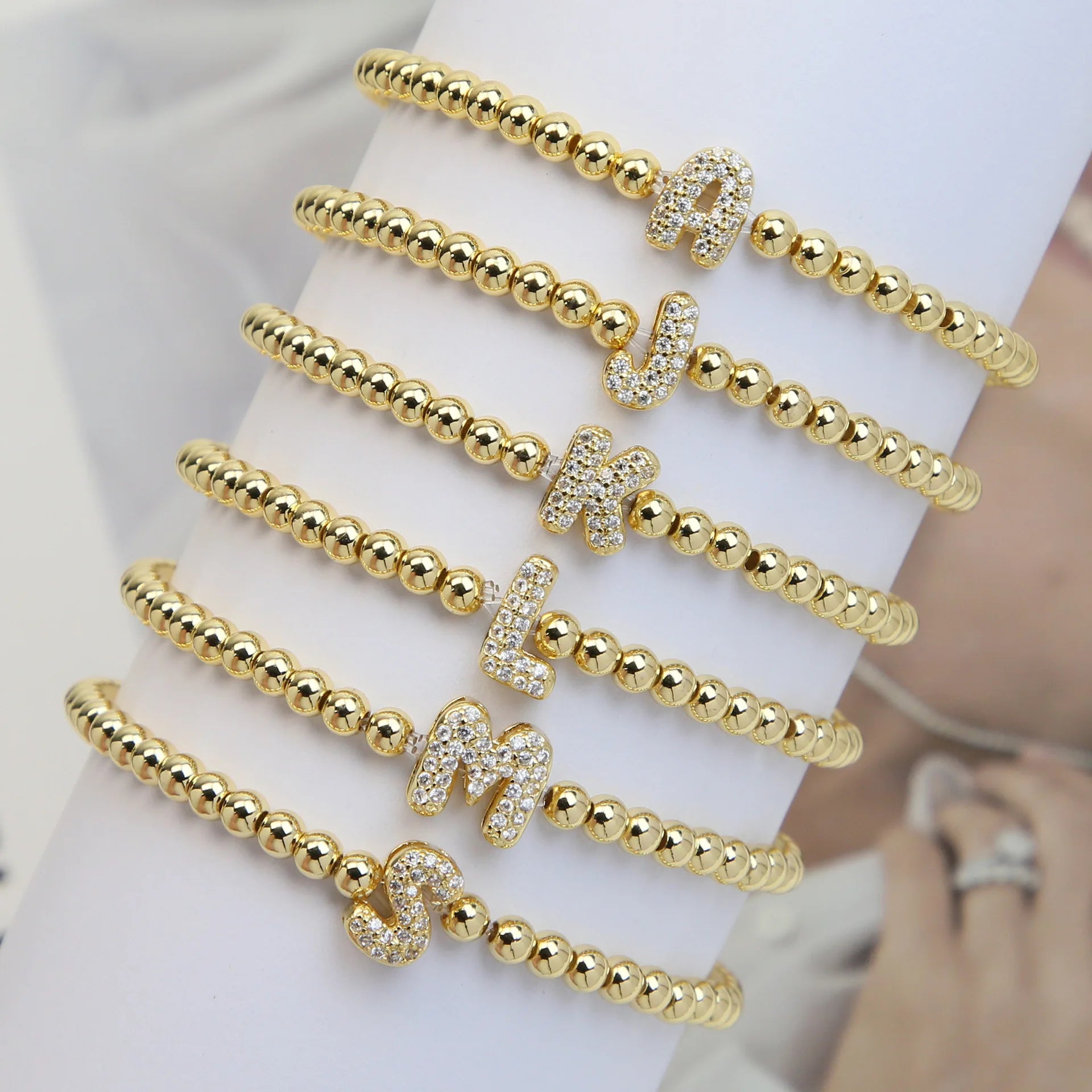 Radiant Initials — Charm Bracelet