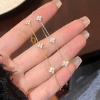 Blooming Grace — Sterling Silver Cubic Zirconia Bracelet