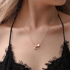 Eternal Heart — Dainty Initial Necklace