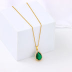 Green Crystal Pendant