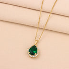 Green Crystal Pendant