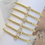 Radiant Initials — Charm Bracelet