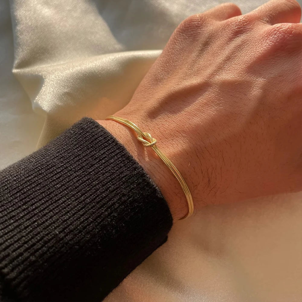 Eternal Bond — Stainless Steel Friendship Bracelet