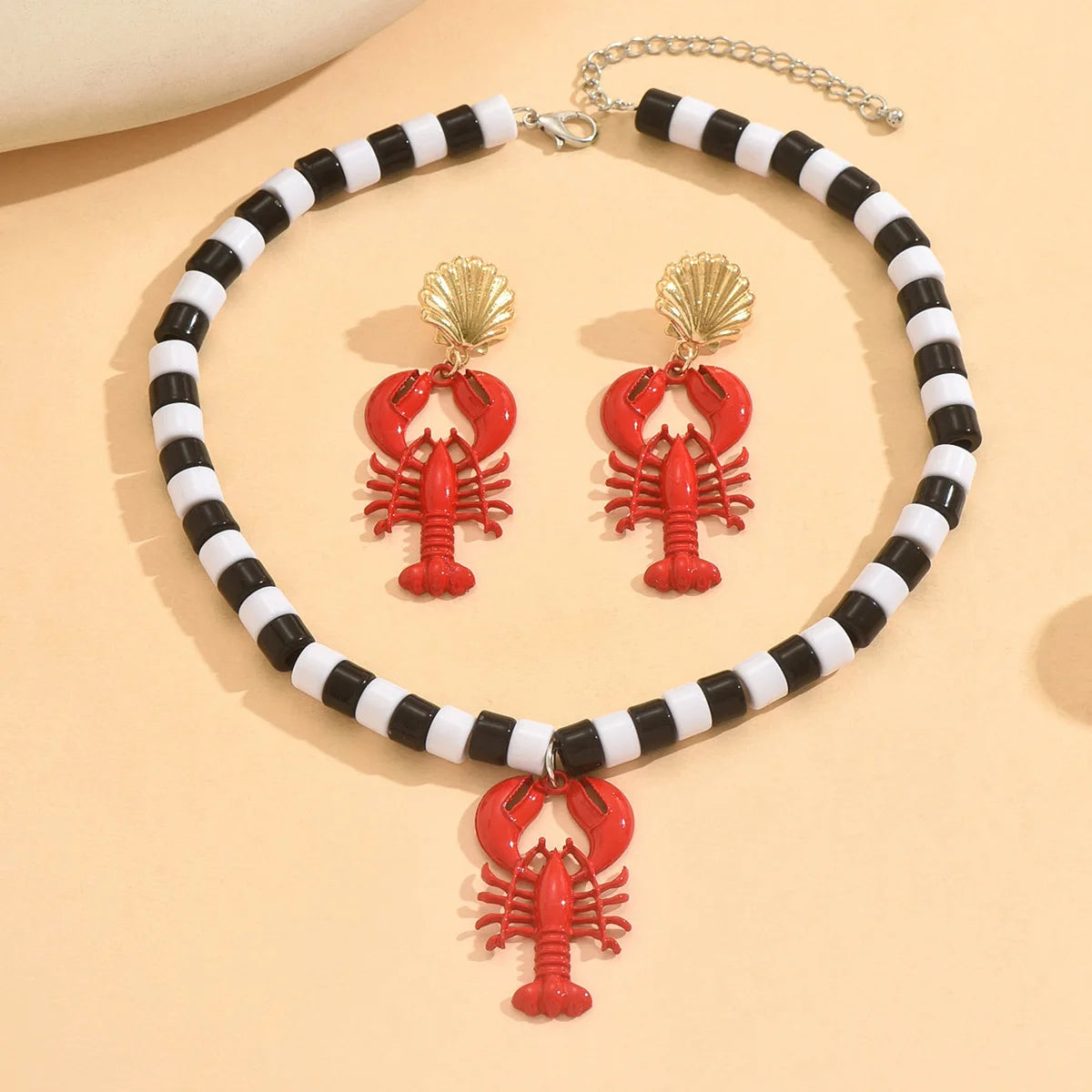 Ocean Lobster Jewelry Set