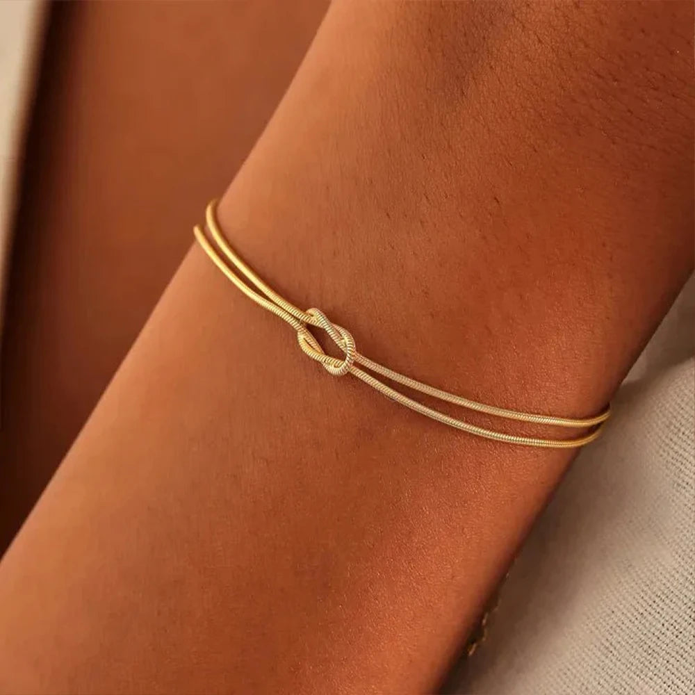 Eternal Bond — Stainless Steel Friendship Bracelet